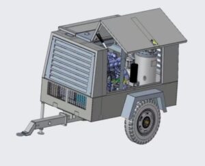 73.5kw Diesel Air Compressor